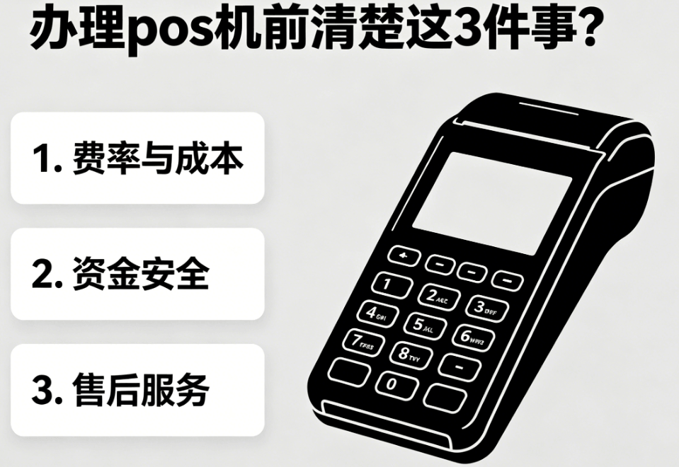 办理pos机要知道的3件事