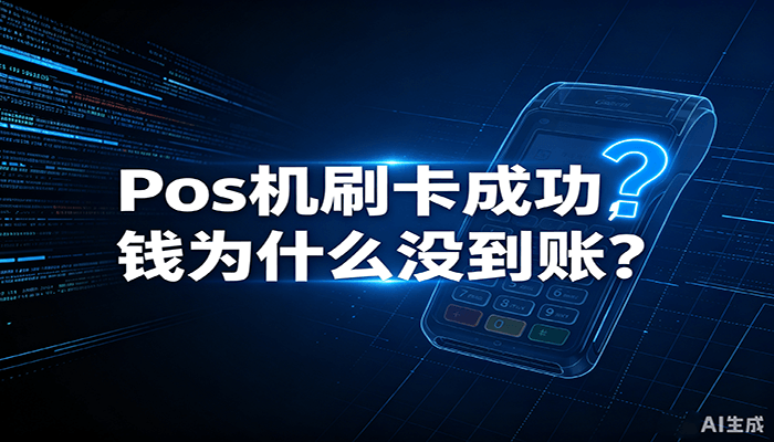 pos机刷卡后没到账