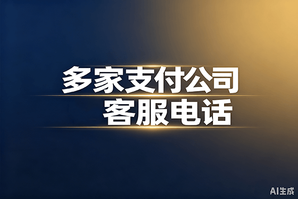 支付公司客服电话