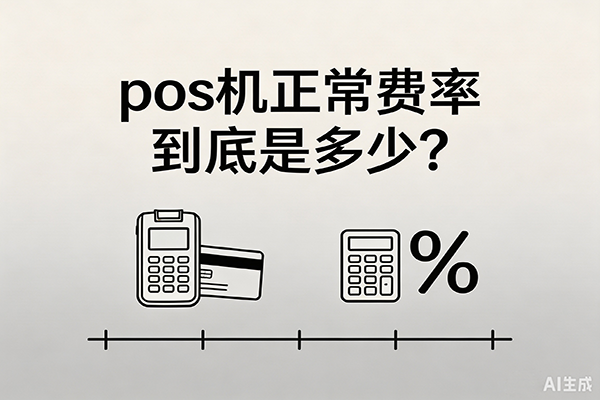 pos机正常费率