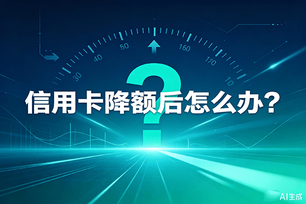 信用卡降额怎么办