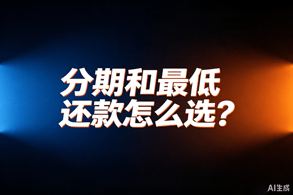 分期和最低还款怎么选