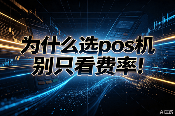 为什么别只看pos机费率