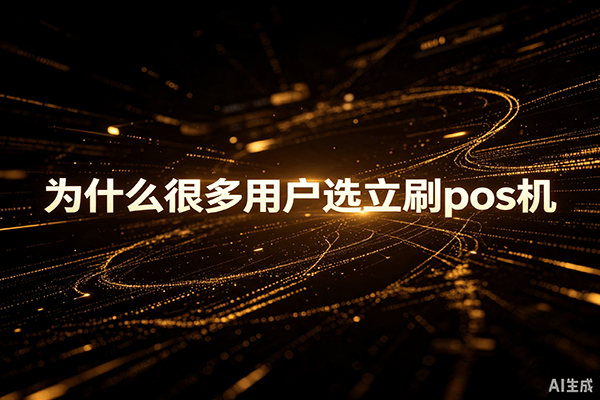 为什么很多人选立刷pos机