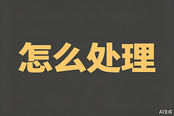处理方法