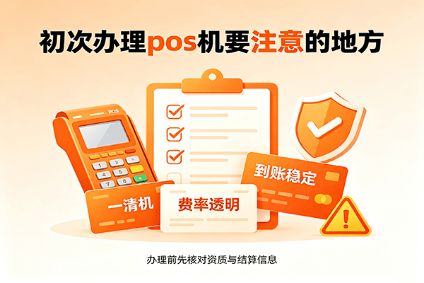 第一次办pos机注意事项