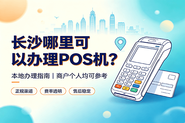 长沙哪里可以办pos机