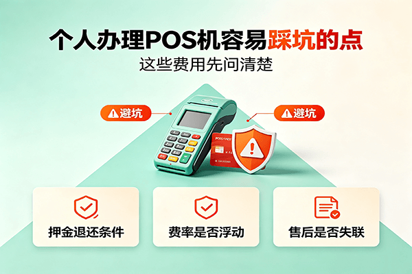 个人办pos机容易踩坑的点