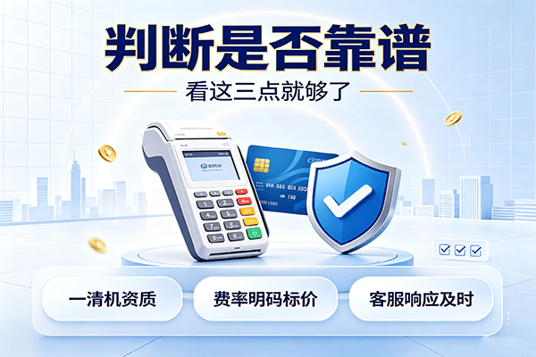 怎么来判断pos机是否靠谱