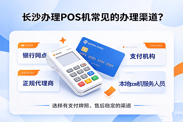 长沙办理pos机渠道有哪些