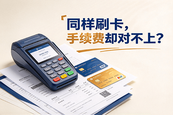 pos机手续费对不上